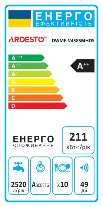 Ardesto DWMF-V458SMHDS