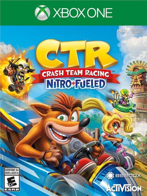 Игра Crash Team Racing для Microsoft Xbox One, Blu-ray 88393EN