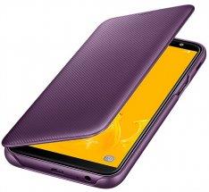 Чохол Samsung Wallet Cover для смартфону Galaxy J6 (J600) Purple EF-WJ600CEEGRU