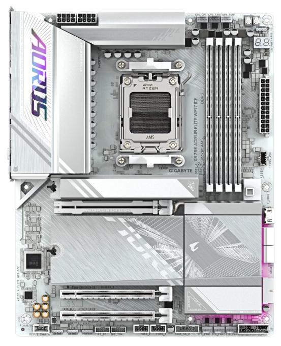 GIGABYTE X870E A ELITE WF7 ICE