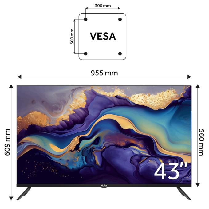 HAIER H43K801FG
