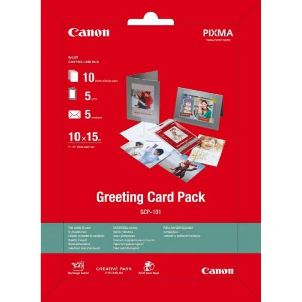 Бумага Canon 10x15 Greeting Card Pack GCP-101 0775B077