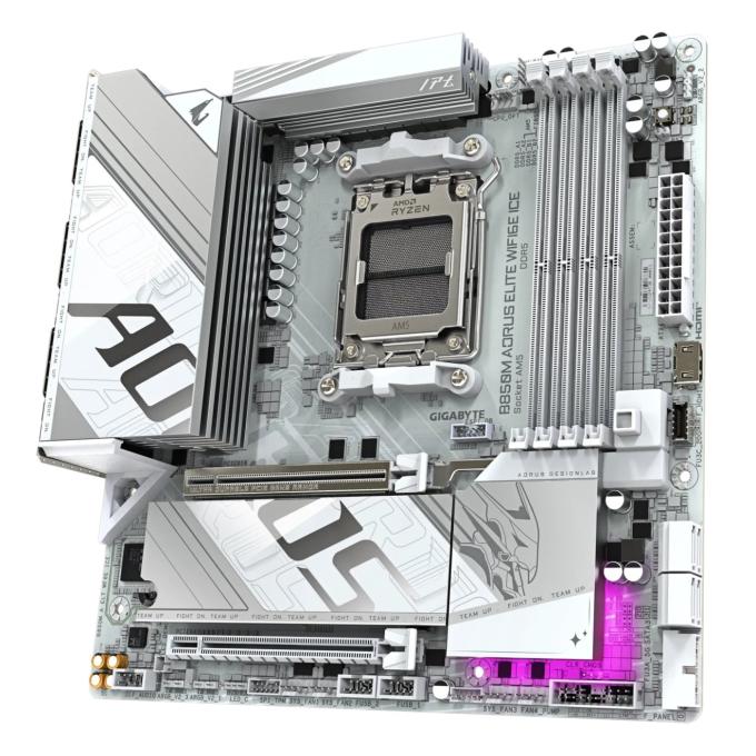 GIGABYTE B850M A ELT WF6E ICE