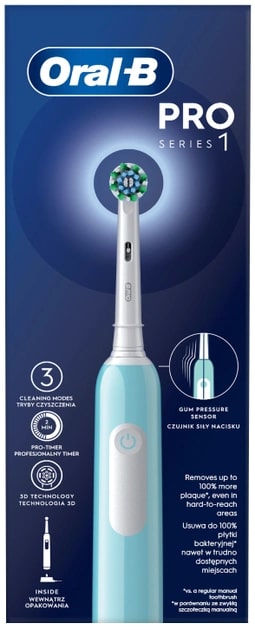 BRAUN D305.513.3 CrossAction Caribbean Blue