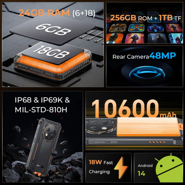 Oukitel G1_Orange