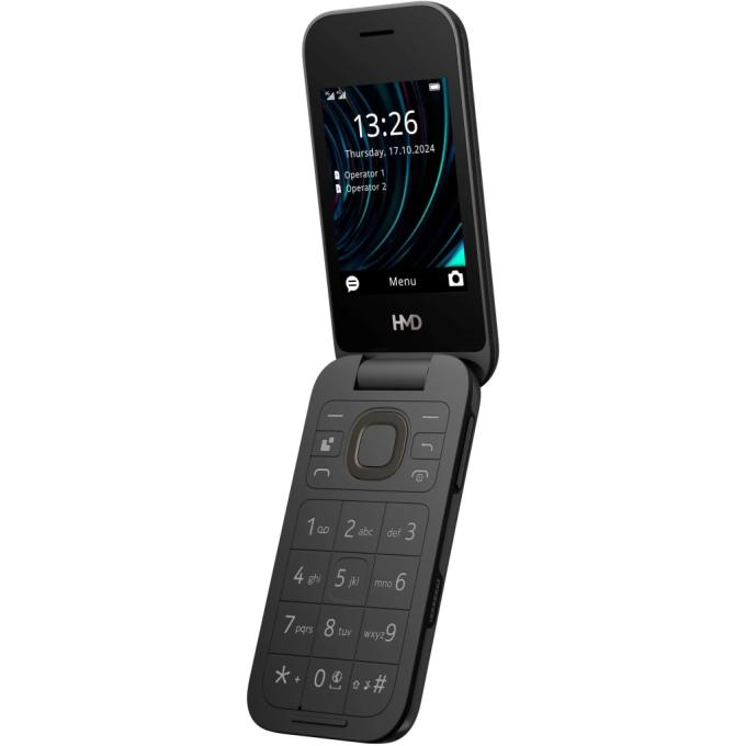HMD 2660 4G Flip DS Black
