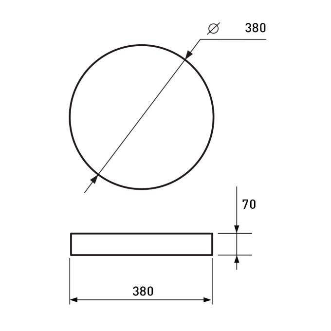 EUROLAMP LED-ER-24W-N31