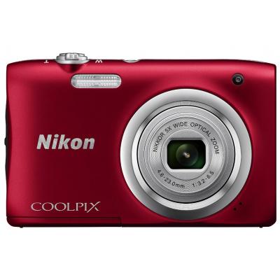 Цифровой фотоаппарат Nikon Coolpix A100 Red VNA972E1