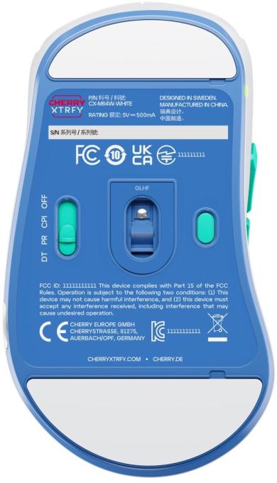 Cherry Xtrfy CX-M64W-WHITE