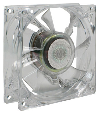 Корпусный вентилятор Cooler Master 80 LED Fan R4-BC8R-18FW-R1