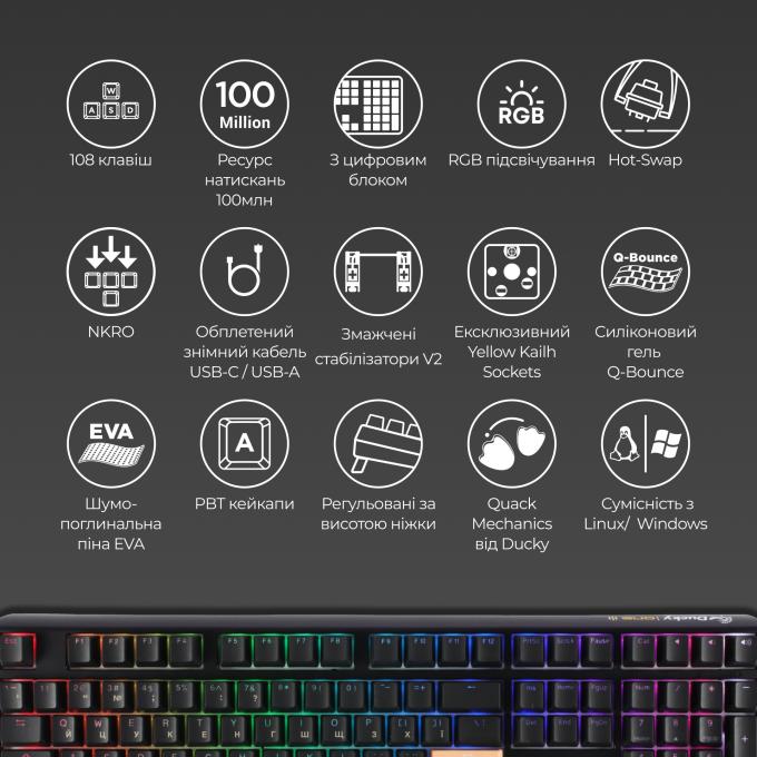 Ducky DKON2108ST-RUAPXCLAWSC1