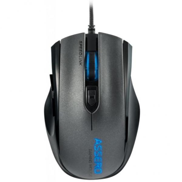 Мышка Speedlink ASSERO Gaming Mouse, black SL-680007-BK