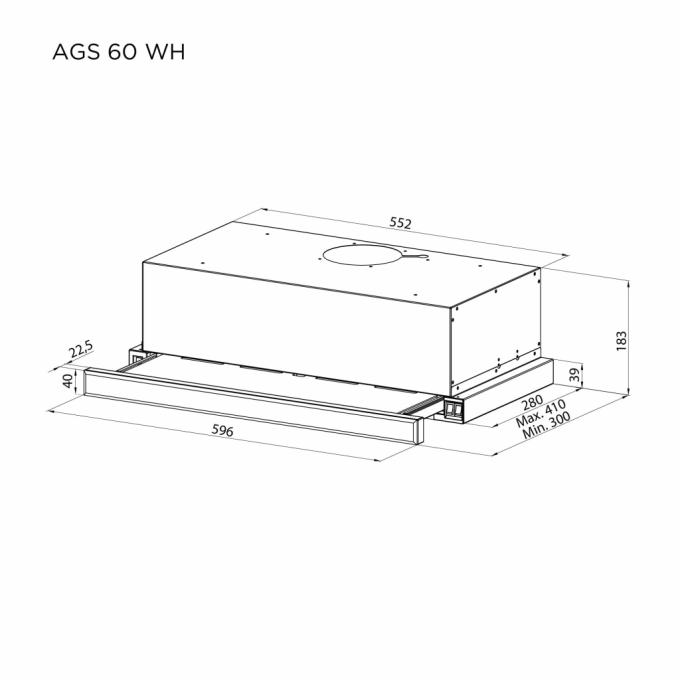 PYRAMIDA AGS 60 WH
