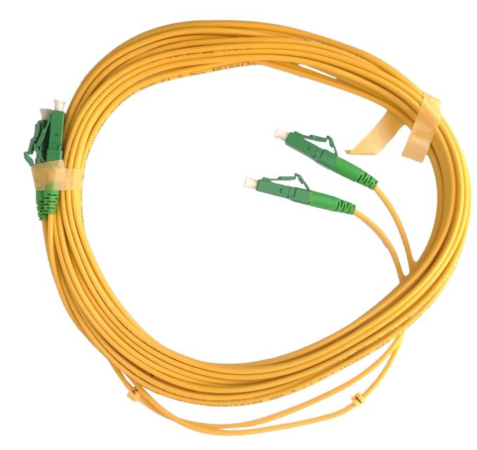 Abee LC/APC-LC/APC duplex, G657A, 2.0mm, 5m