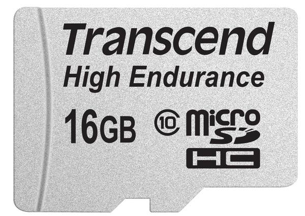 Карта памяти Transcend 16GB microSDHC Class 10 High Endurance TS16GUSDHC10V