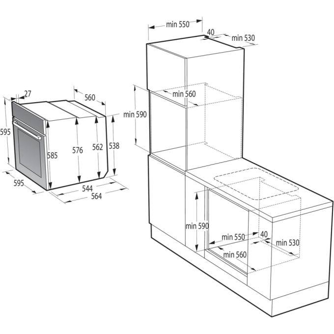 Gorenje BSA 6737 E15X