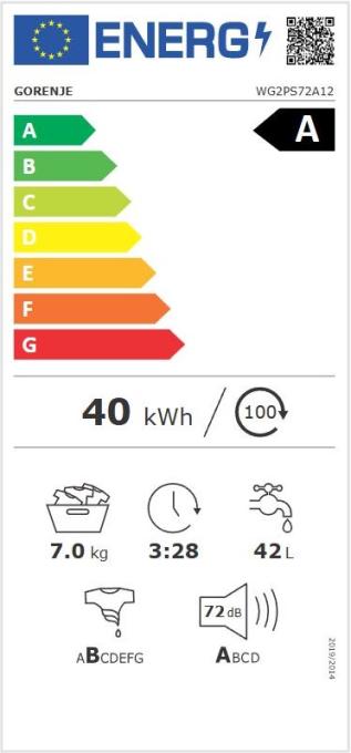 Gorenje WG2PS72A12