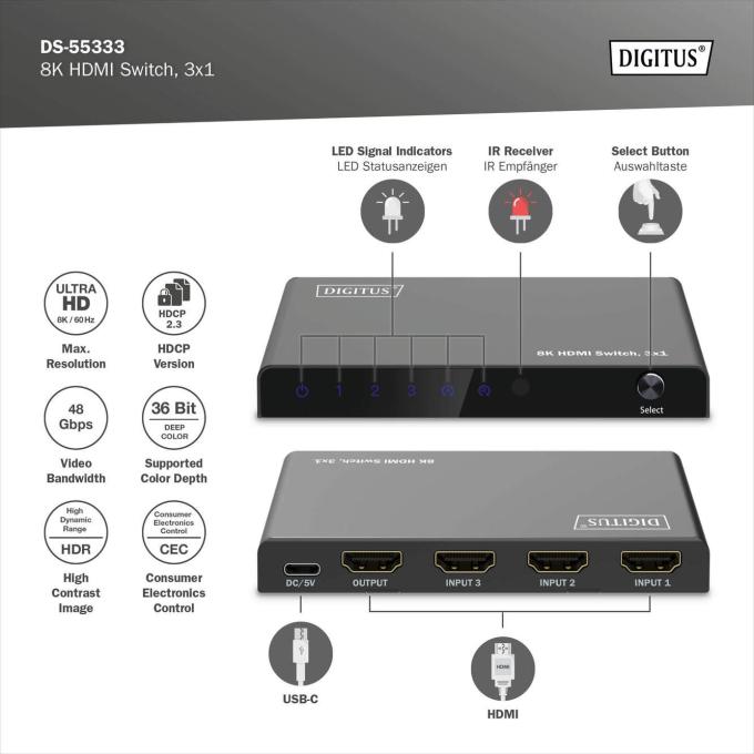 DIGITUS DS-55333