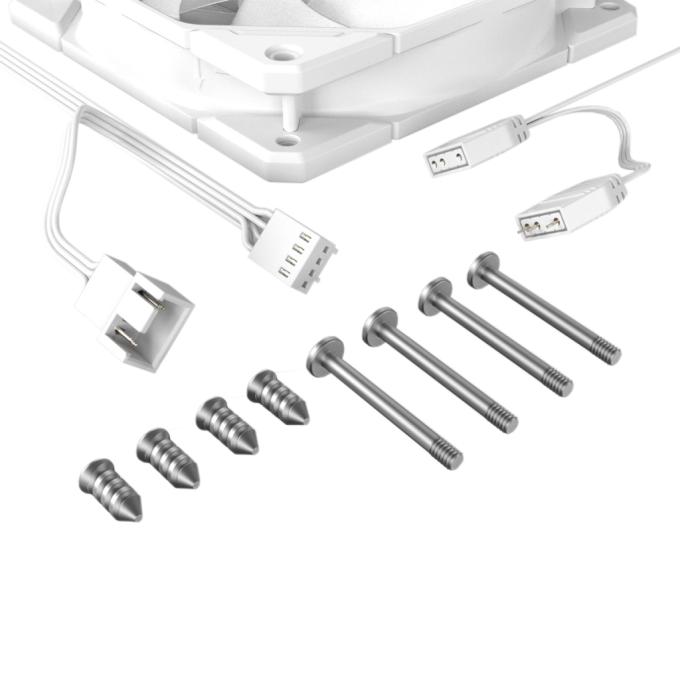 ID-Cooling TF-12025-PRO ARGB TRIO WHITE