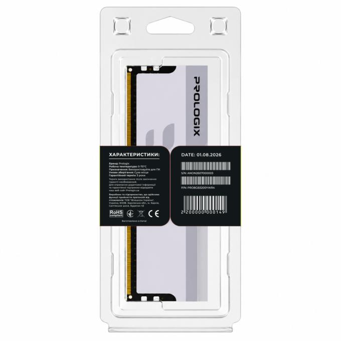 ProLogix PRO8GB3200YWR4