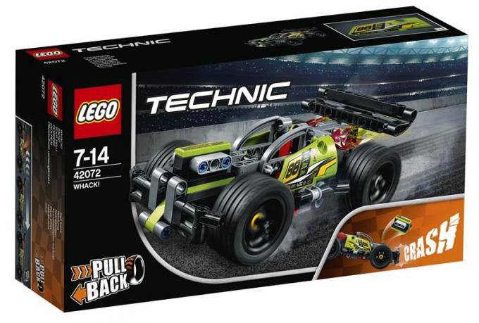Конструктор LEGO Technic Зеленый гоночный автомобиль (42072) LEGO 42072