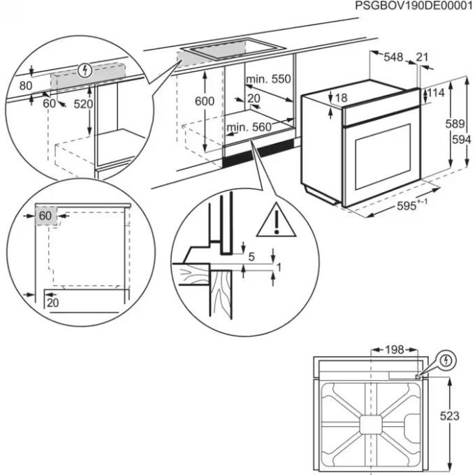 ELECTROLUX LOD8P39Z