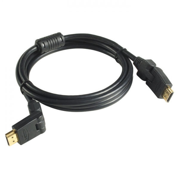 Кабель SVEN HDMI 19M-19M High speed HDMI Rotate,1.0М 01300103