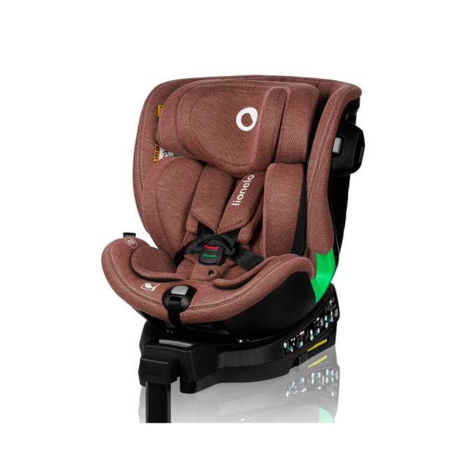 Lionelo LO-HARMONY I-SIZE RED BRICK BAMBOO