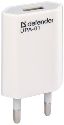 Зарядное устройство Defender UPA-01 USB*1, 5V/1А 83509