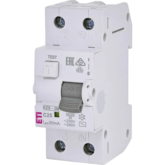 ETI ЕТІ KZS-2M C 25/0.03 10kA