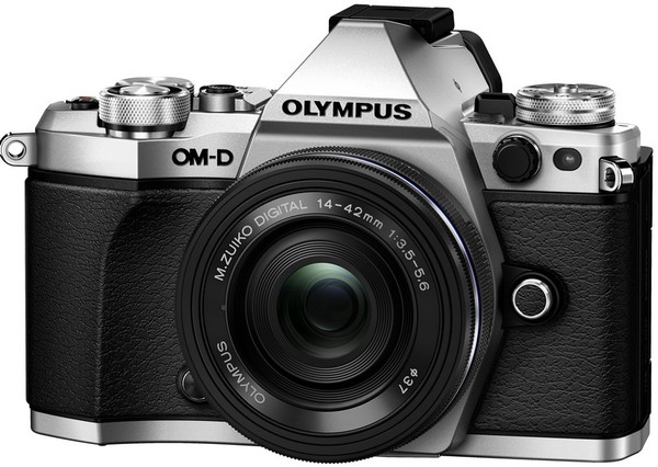 Цифровой фотоаппарат OLYMPUS E-M5 mark II Pancake Zoom 14-42 Kit silver/black V207044SE000