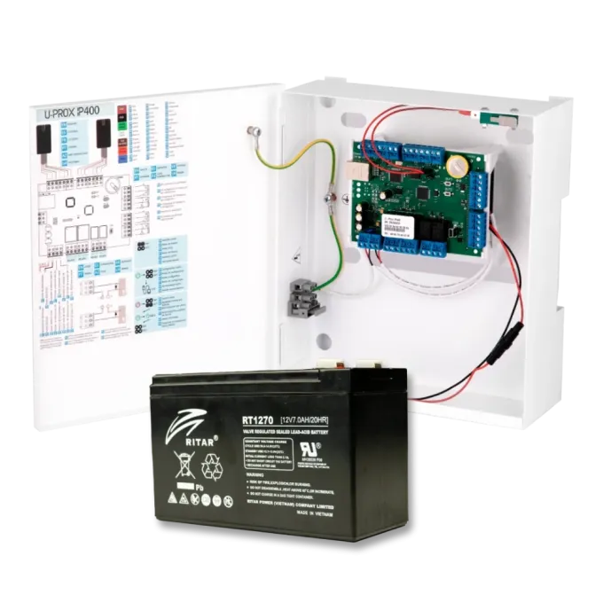 U-Prox IP400 IP + Ritar 12V 7Ah RT1270