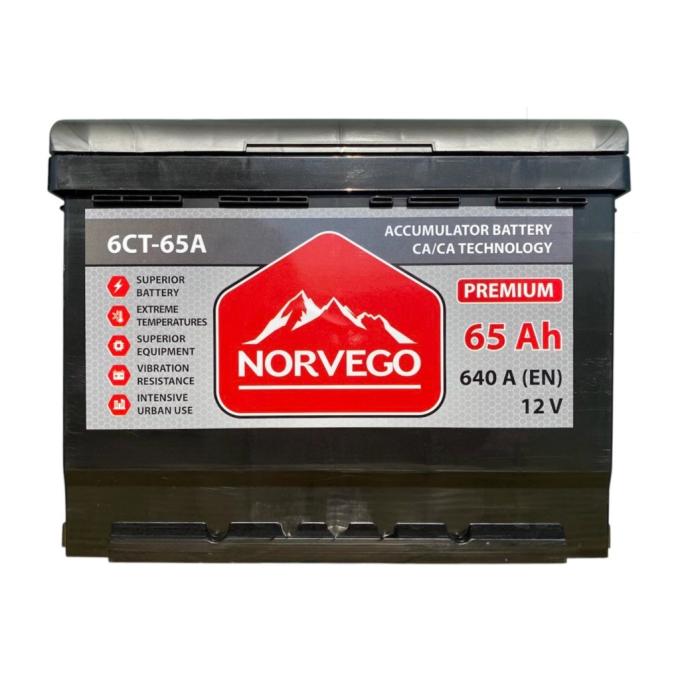 NORVEGO ВЕСТА Premium 65A +лів (1) (640 пуск)