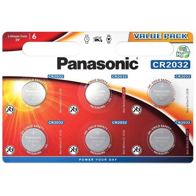 PANASONIC CR-2032EL/6BP