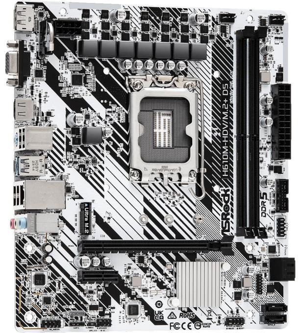 ASRock H610M-HDV/M.2+ D5