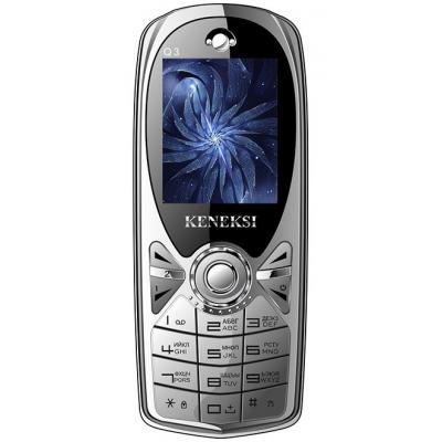 Мобильный телефон Keneksi Q3 Silver 4623720446833