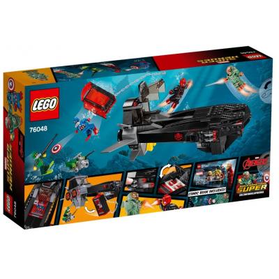 Конструктор LEGO Super Heroes Похищение Капитана Америка 76048