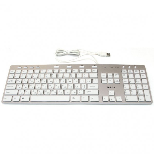 Клавиатура Targa TK280U-W White USB