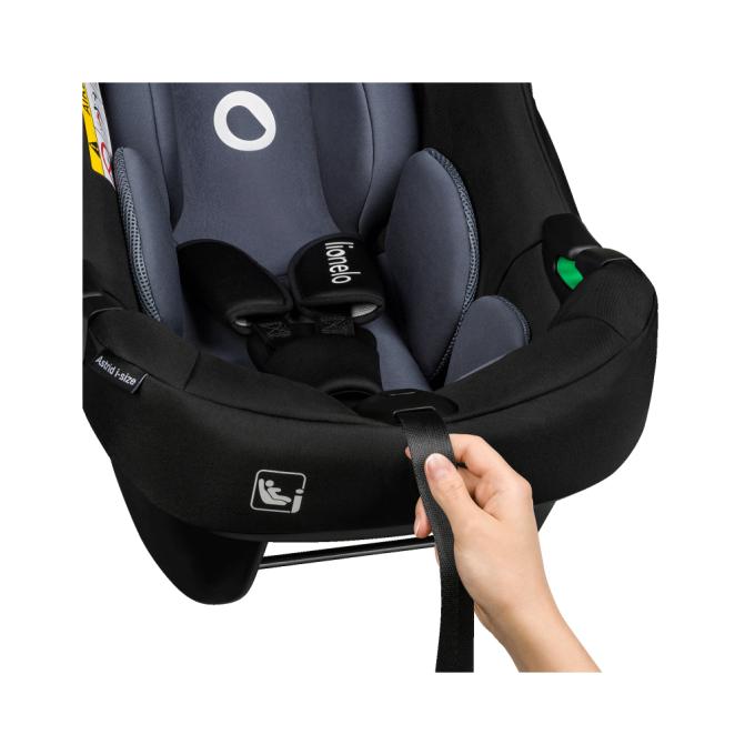 Lionelo LO-ASTRID I-SIZE SET BLACK GREY