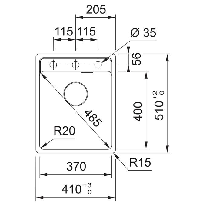 Franke 114.0668.864