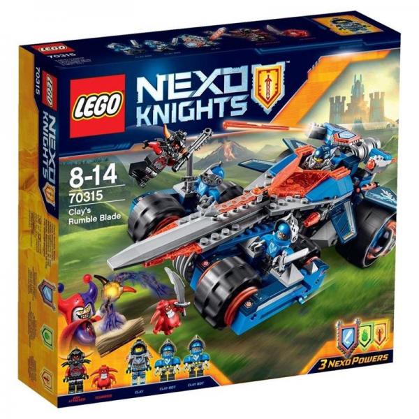 Конструктор LEGO Nexo Knights Устрашающий разрушитель Клэя (70315) LEGO 70315