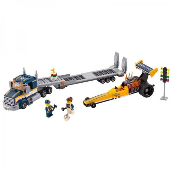 Конструктор LEGO City Грузовик для перевозки драгстера (60151) LEGO 60151
