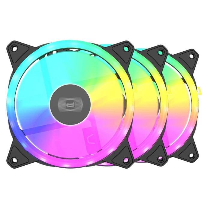 PCcooler F3 T120 ARGB BK 3IN1