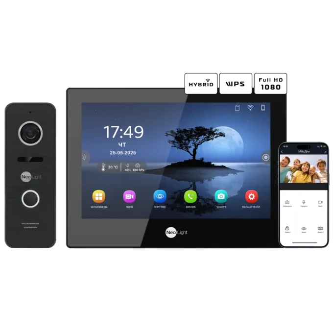 Neolight ALPHA Hybrid Black + PRIME FHD Black с уголком