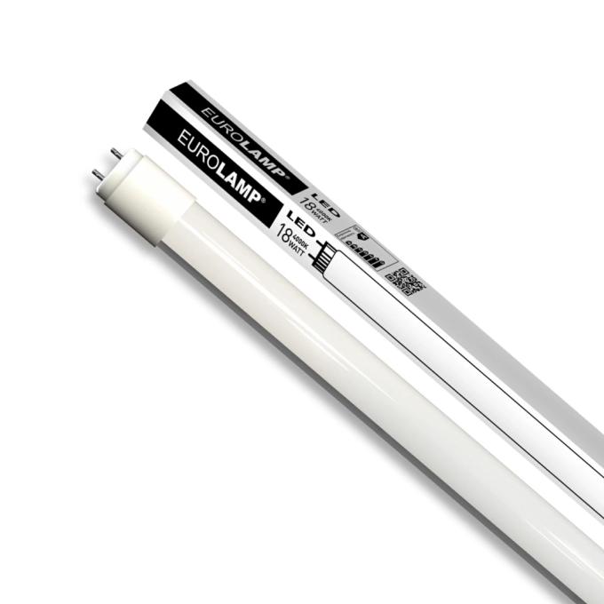 EUROLAMP LED-T8-18W/4000(скло)
