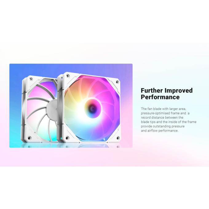 ID-Cooling TF-12025-PRO ARGB TRIO WHITE