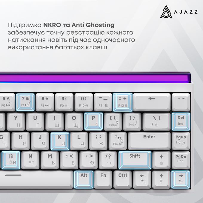Ajazz NK68-R-W