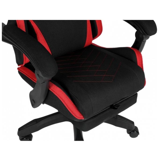 GT Racer X-2339 Fabric Black/Red