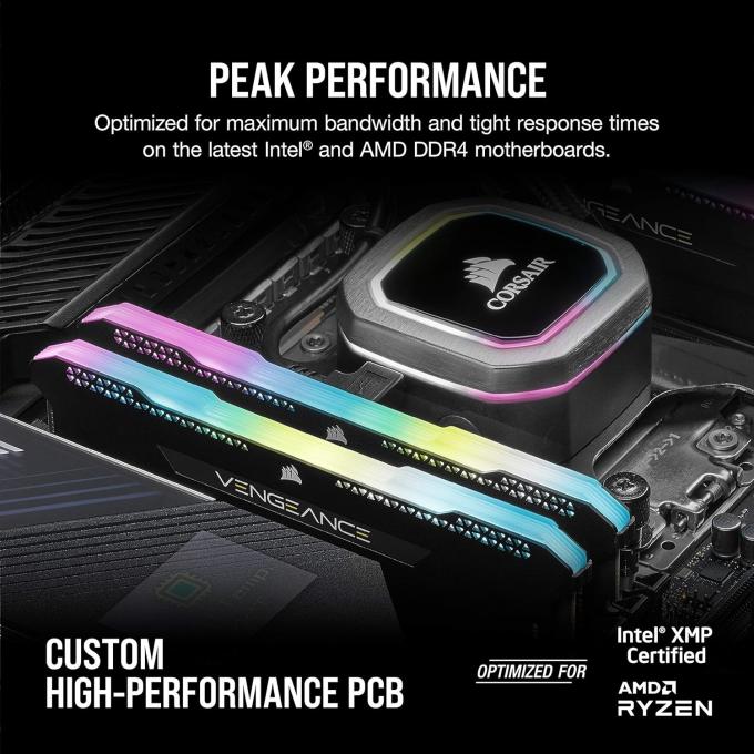 Corsair CMH32GX4M2D3600C18