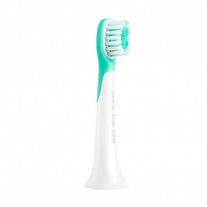 Насадка для зубной электрощетки Xiaomi Soocas C1 Children General Toothbrush Head Green 2шт BHC1G/BH04G